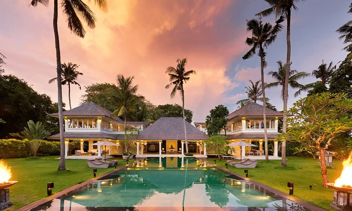 Modern Bali architecture