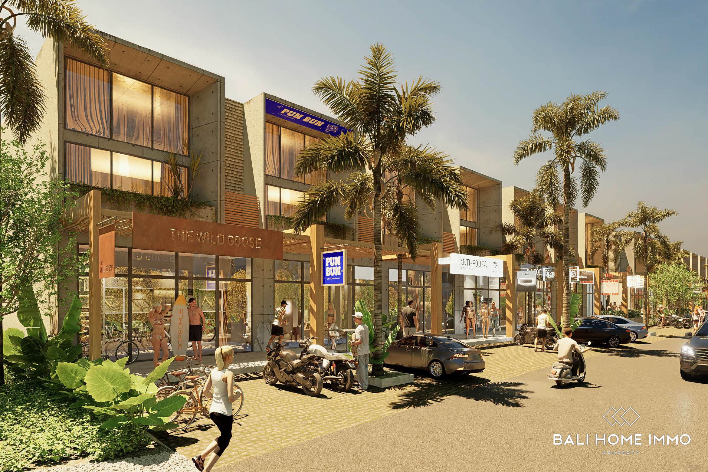 Modern commercial office space with natural lighting